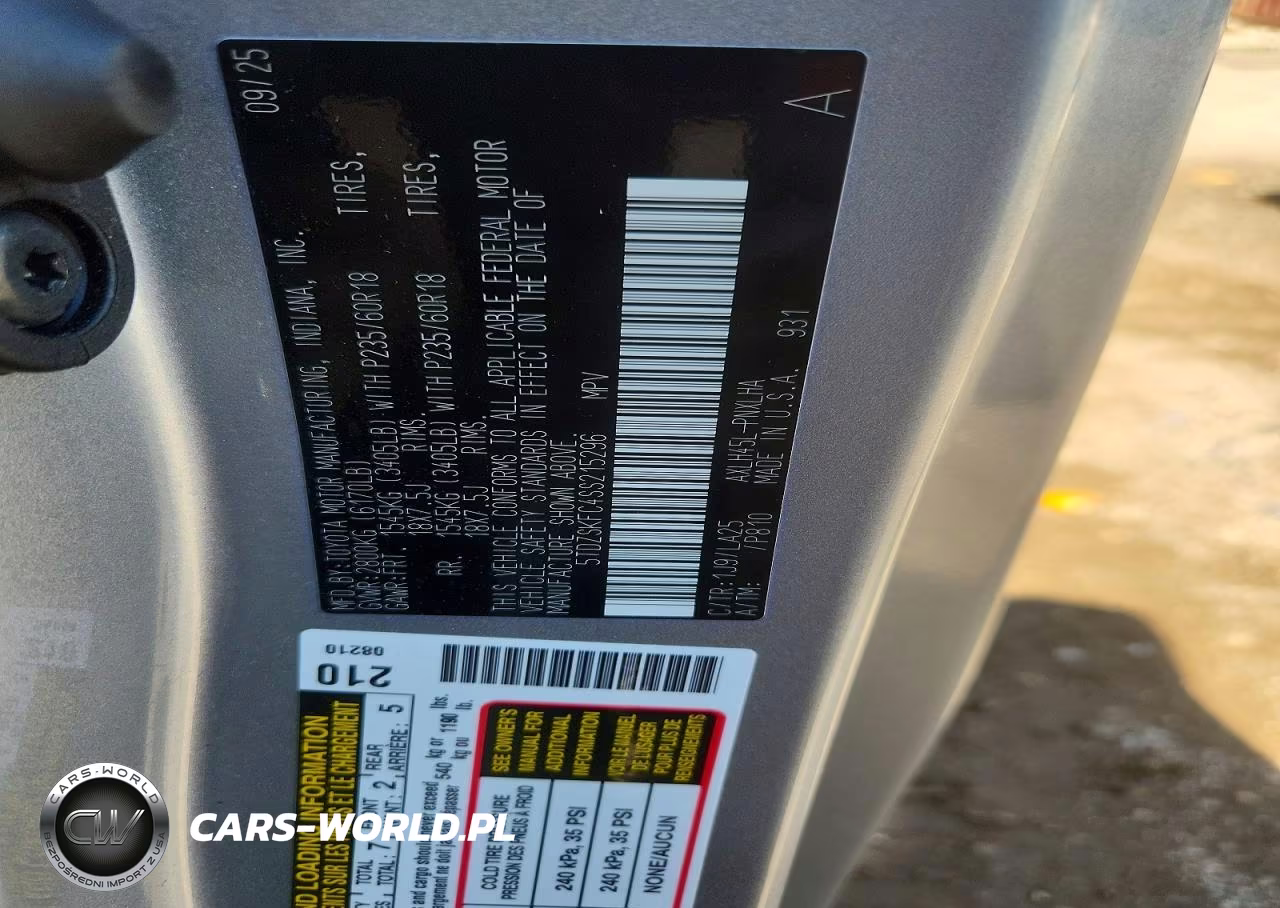 2025 Toyota Sienna Limited 7-Passenger VIN:5TDZSKFC4SS215296 - 13