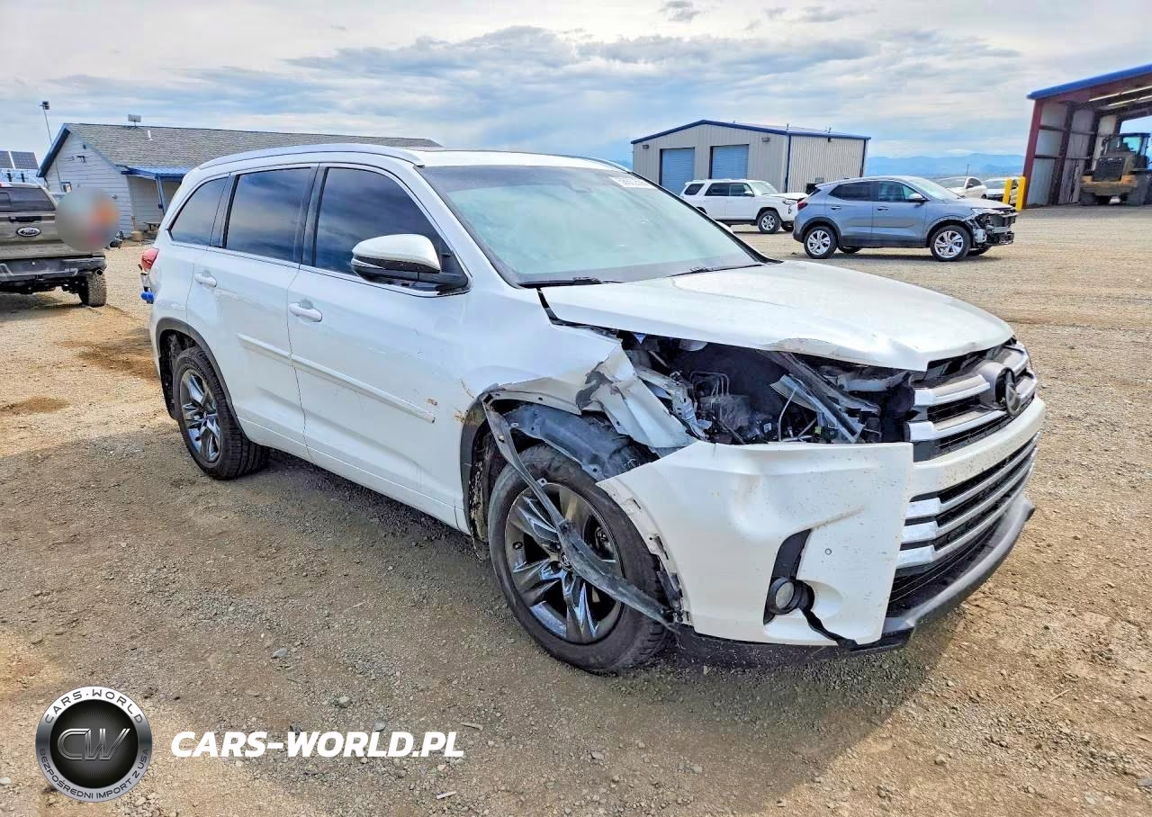 2017 Toyota Highlander Limited Platinum VIN:5TDDZRFH8HS434183 - 4