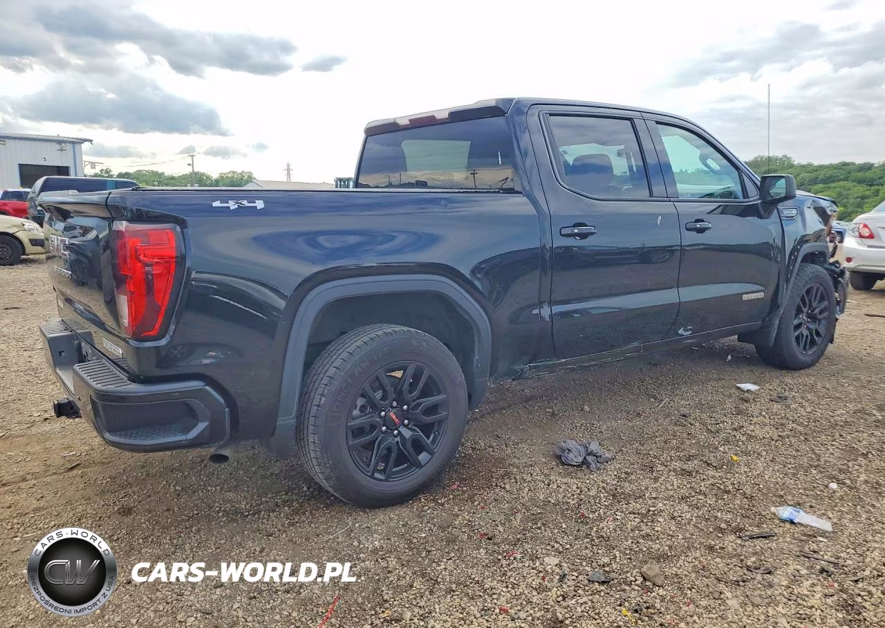 2020 GMC Sierra K1500 Elevation VIN:3GTU9CED9LG307722 - 3