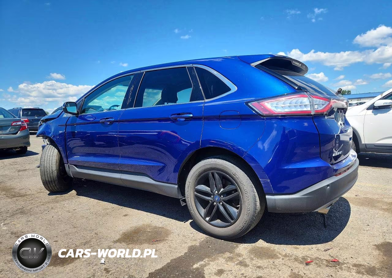 2015 Ford Edge Sel VIN:2FMTK3J91FBB32161 - 2