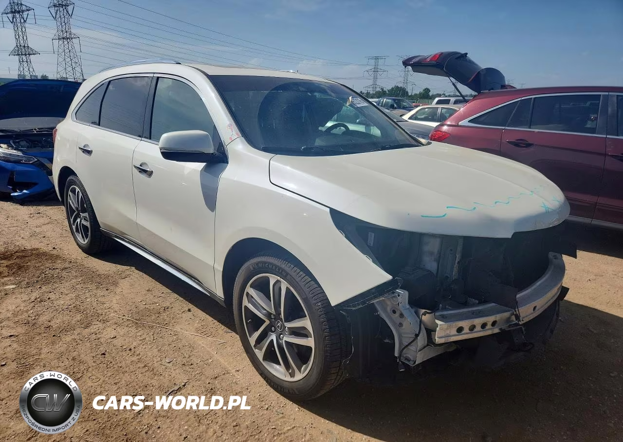 2017 Acura Mdx Advance VIN:5FRYD4H88HB043361 - 4