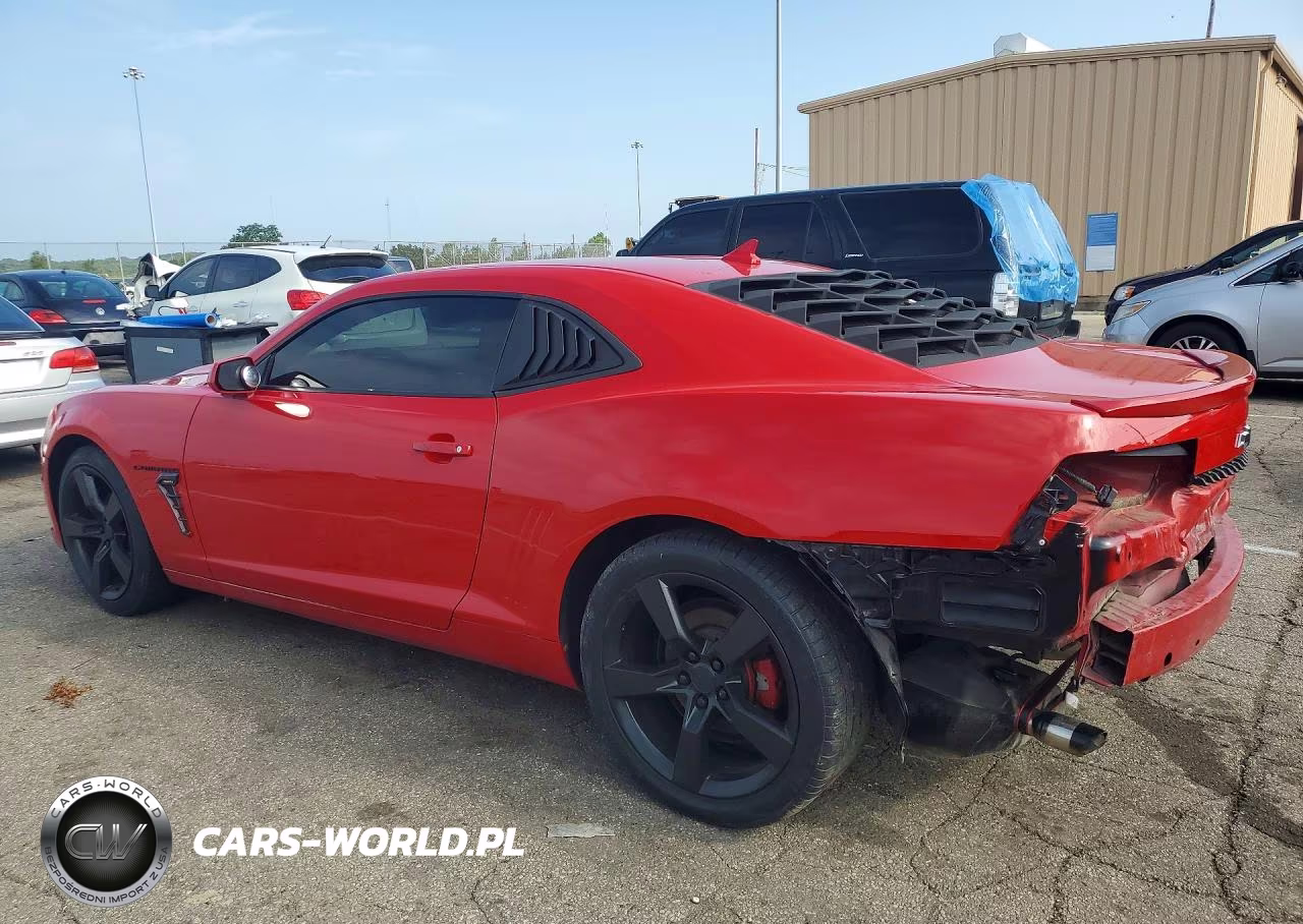 2012 Chevrolet Camaro Lt VIN:2G1FB1E36C9212336 - 2