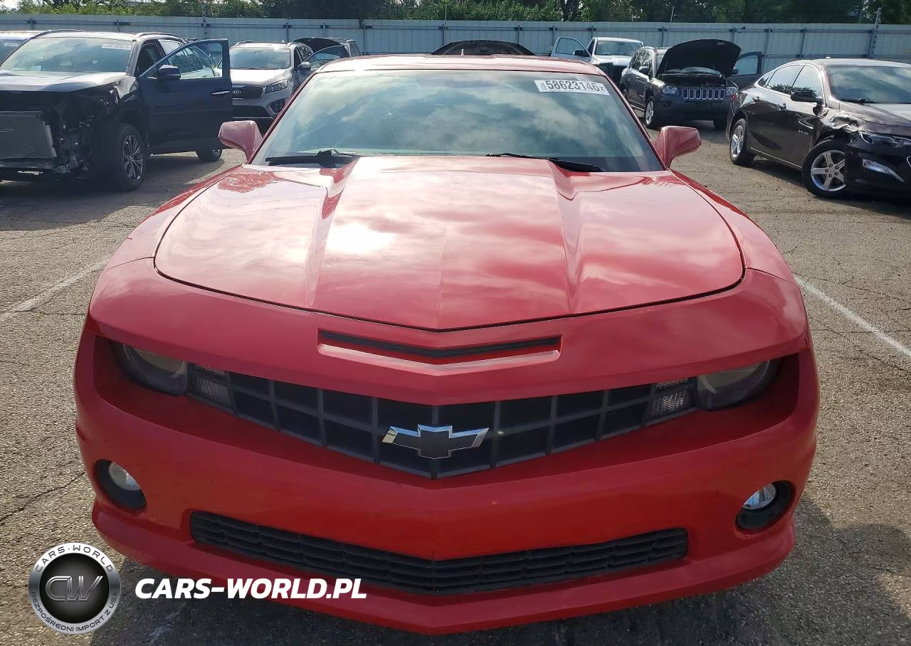 2012 Chevrolet Camaro Lt VIN:2G1FB1E36C9212336 - 5