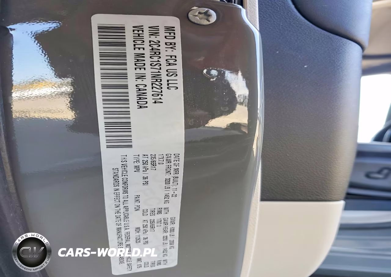 2022 Chrysler Pacifica Hybrid Limited VIN:2C4RC1S71NR227614 - 13