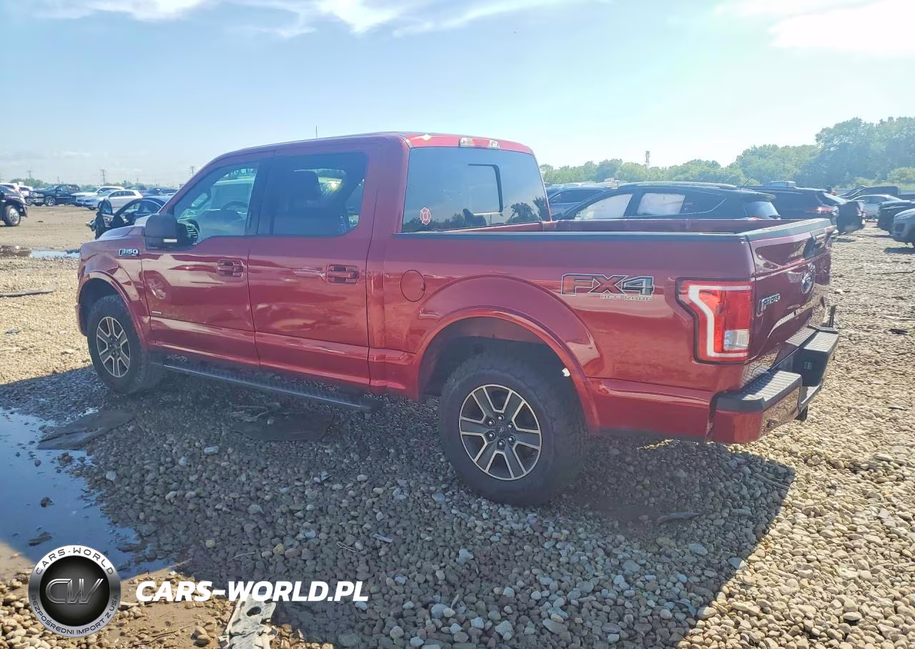 2016 Ford F150 Supercrew VIN:1FTEW1EP5GKF49465 - 2