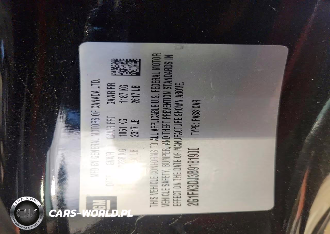 2011 Chevrolet Camaro 2Ss VIN:2G1FK3DJ3B9181900 - 13