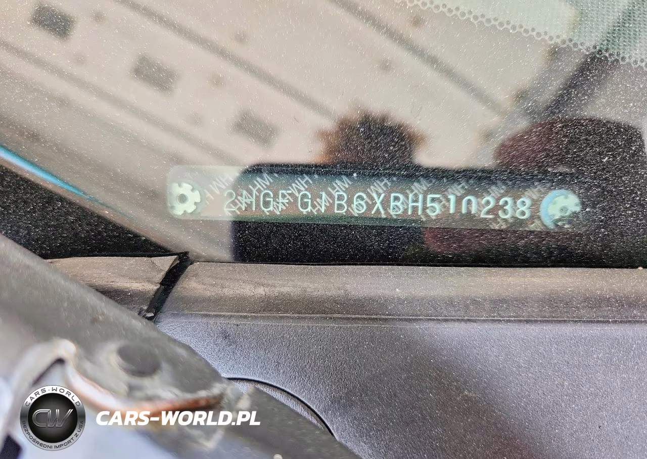 2011 Honda Civic Lx VIN:2HGFG1B6XBH510238 - 12