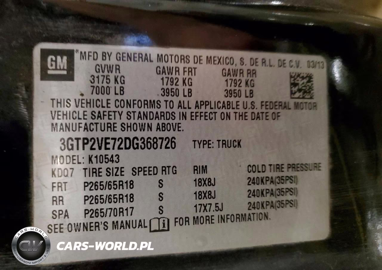 2013 GMC Sierra K1500 Sle VIN:3GTP2VE72DG368726 - 12