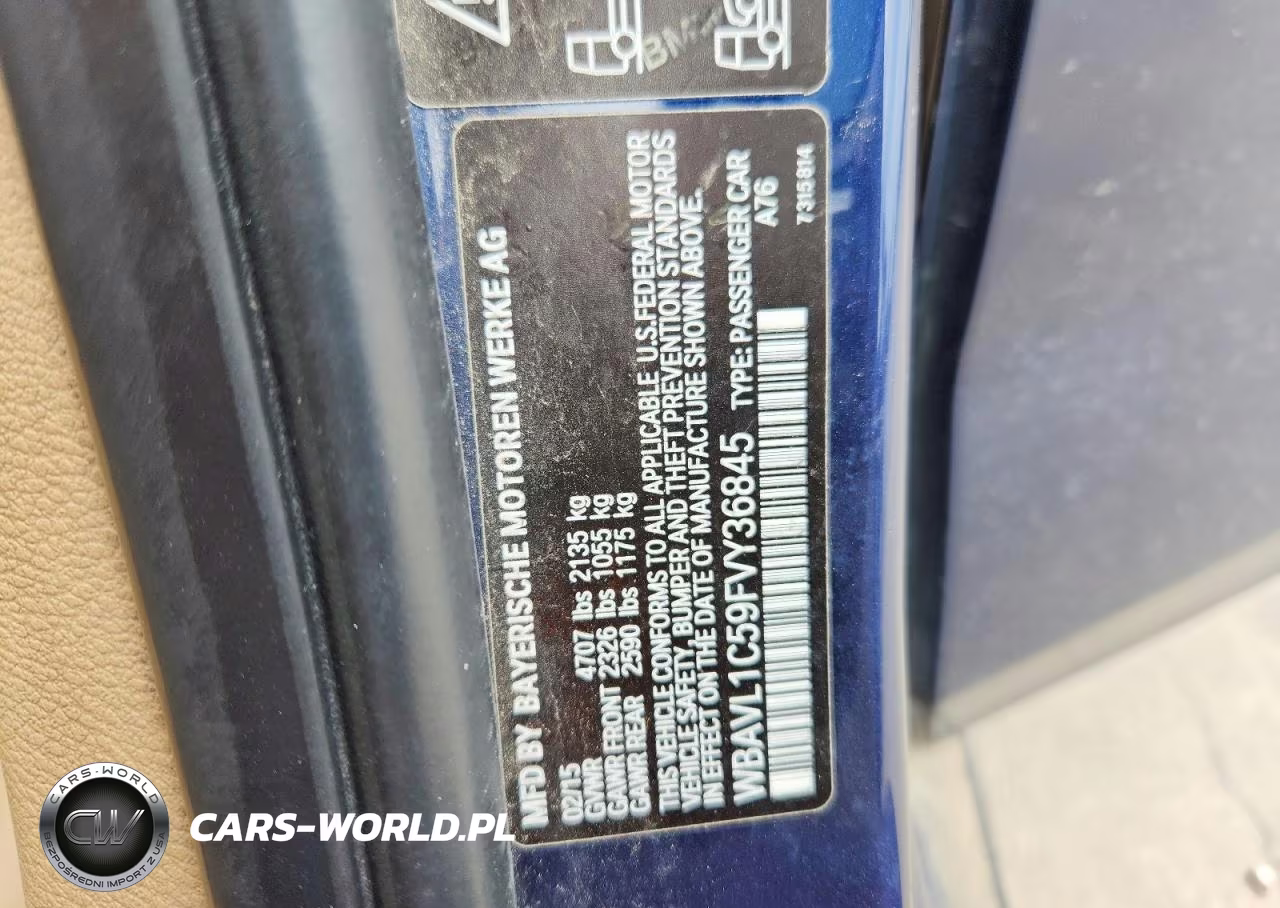 2015 BMW X1 xDrive28I VIN:WBAVL1C59FVY36845 - 13