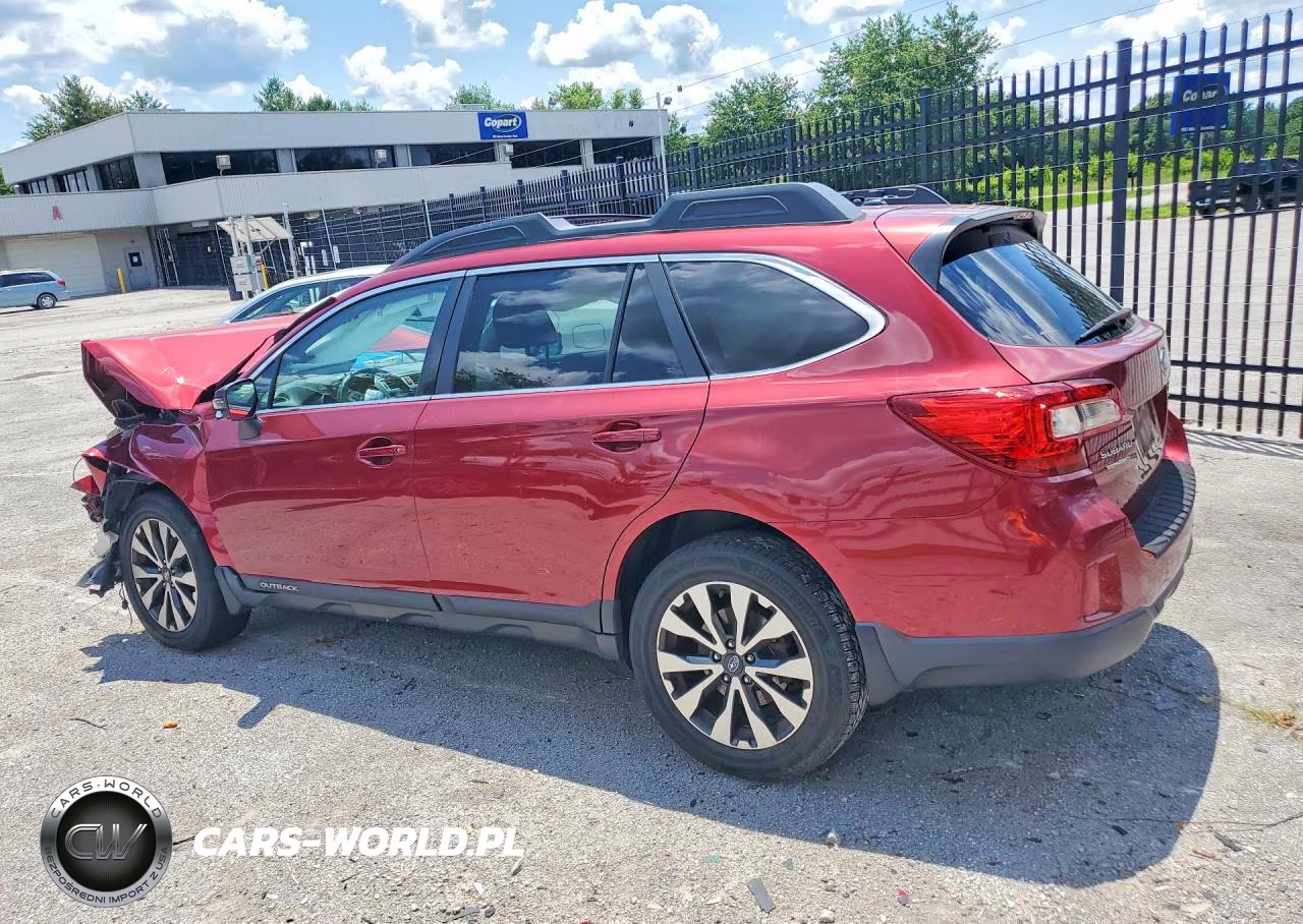 2015 Subaru Outback 2.5I Limited VIN:4S4BSBLC7F3360695 - 2