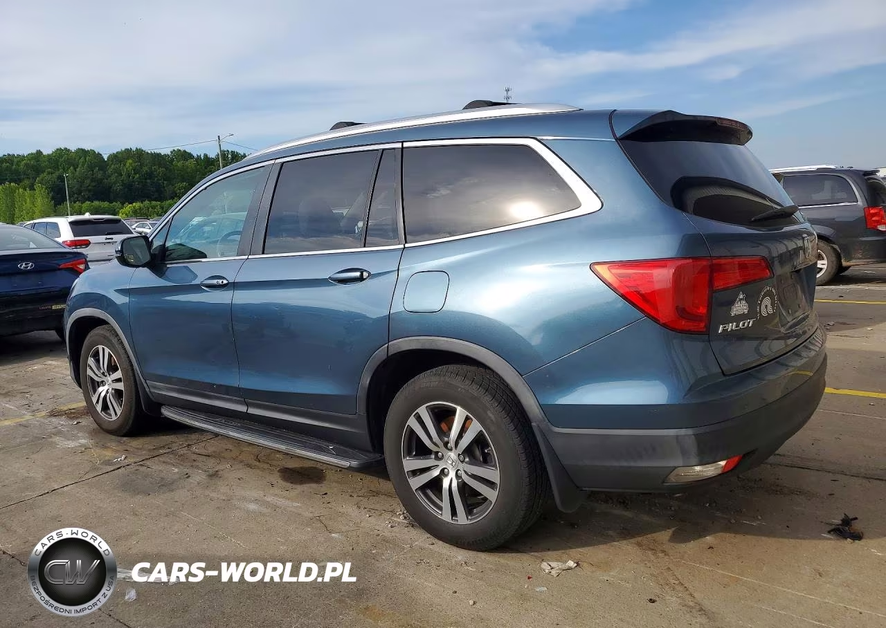 2017 Honda Pilot Exl VIN:5FNYF5H6XHB015173 - 2