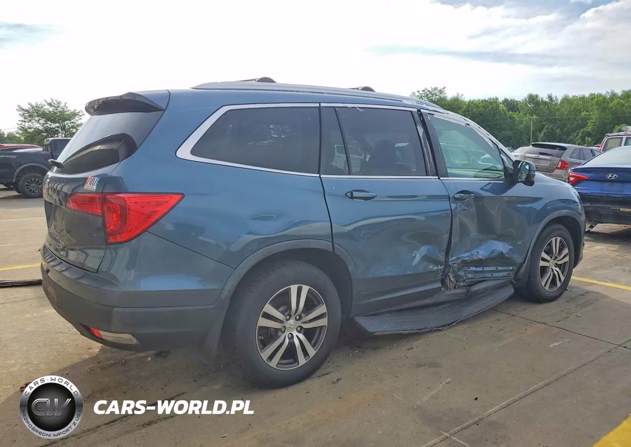 2017 Honda Pilot Exl VIN:5FNYF5H6XHB015173 - 3