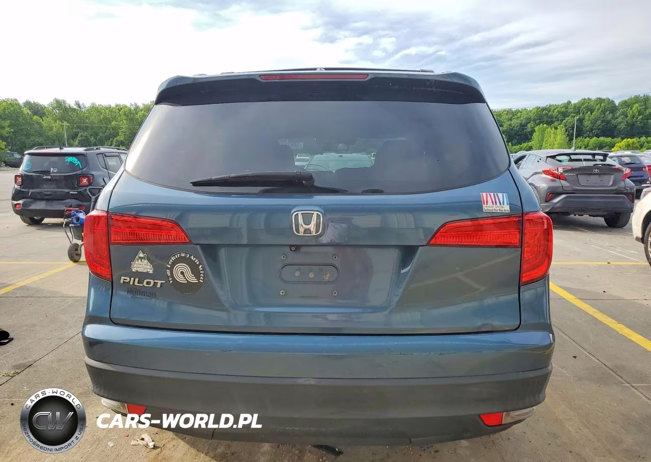 2017 Honda Pilot Exl VIN:5FNYF5H6XHB015173 - 6