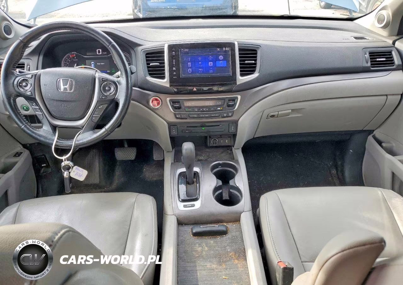 2017 Honda Pilot Exl VIN:5FNYF5H6XHB015173 - 8