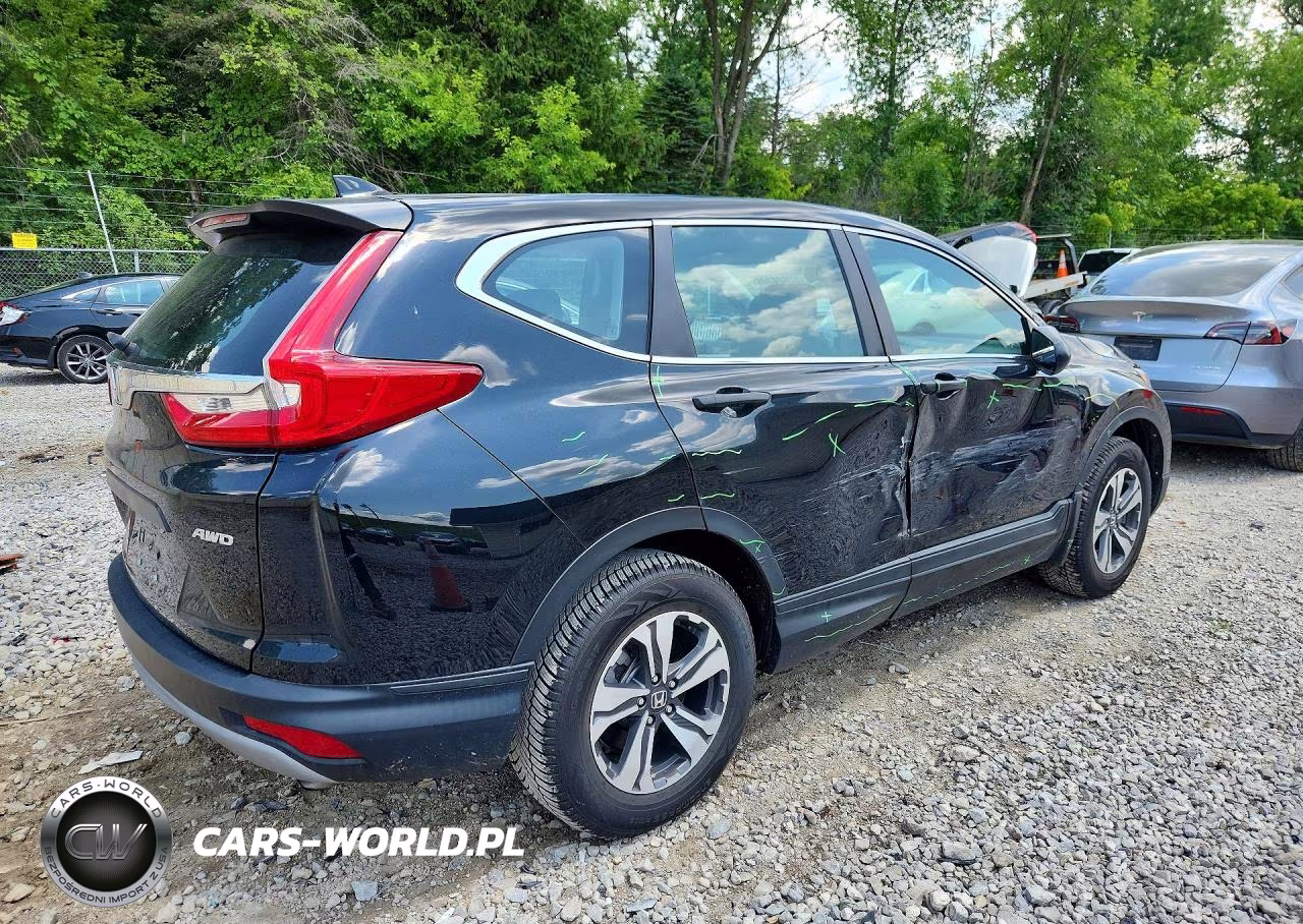 2019 Honda Cr-V Lx VIN:5J6RW6H39KL004633 - 3