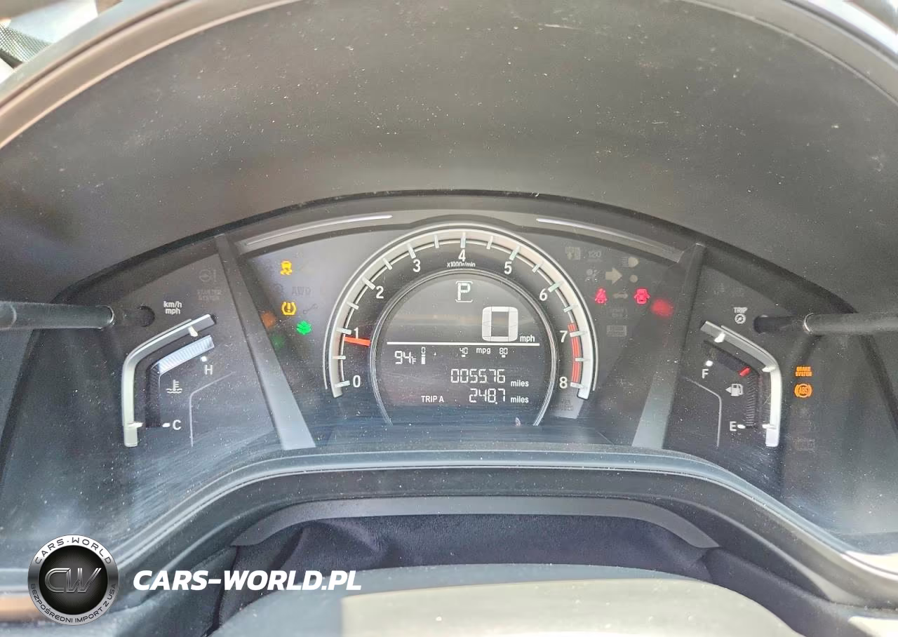 2019 Honda Cr-V Lx VIN:5J6RW6H39KL004633 - 9