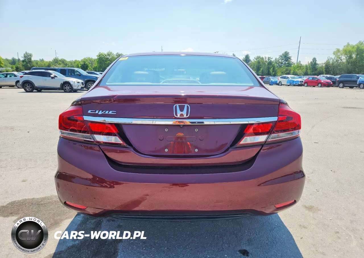 2013 Honda Civic Lx VIN:2HGFB2F5XDH586289 - 6