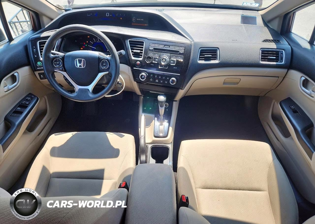 2013 Honda Civic Lx VIN:2HGFB2F5XDH586289 - 8