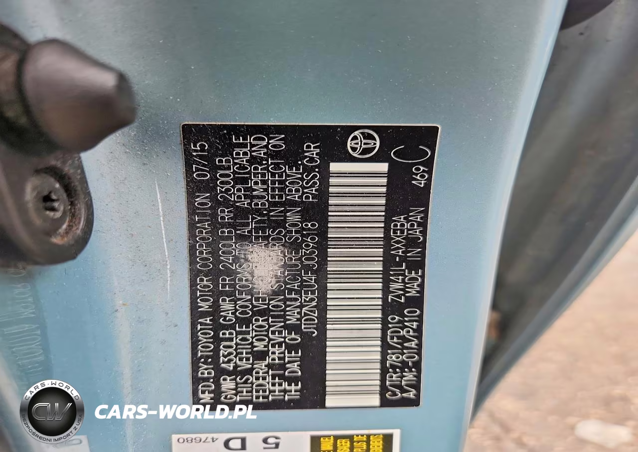 2015 Toyota Prius V Two VIN:JTDZN3EU4FJ039618 - 12