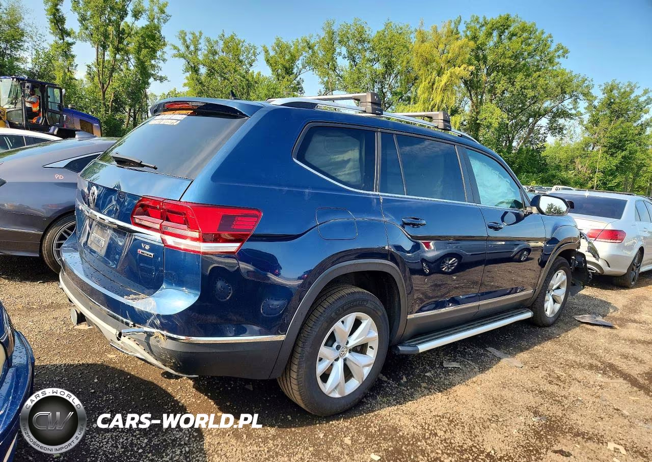 2018 Volkswagen Atlas Sel VIN:1V2MR2CA0JC555312 - 3