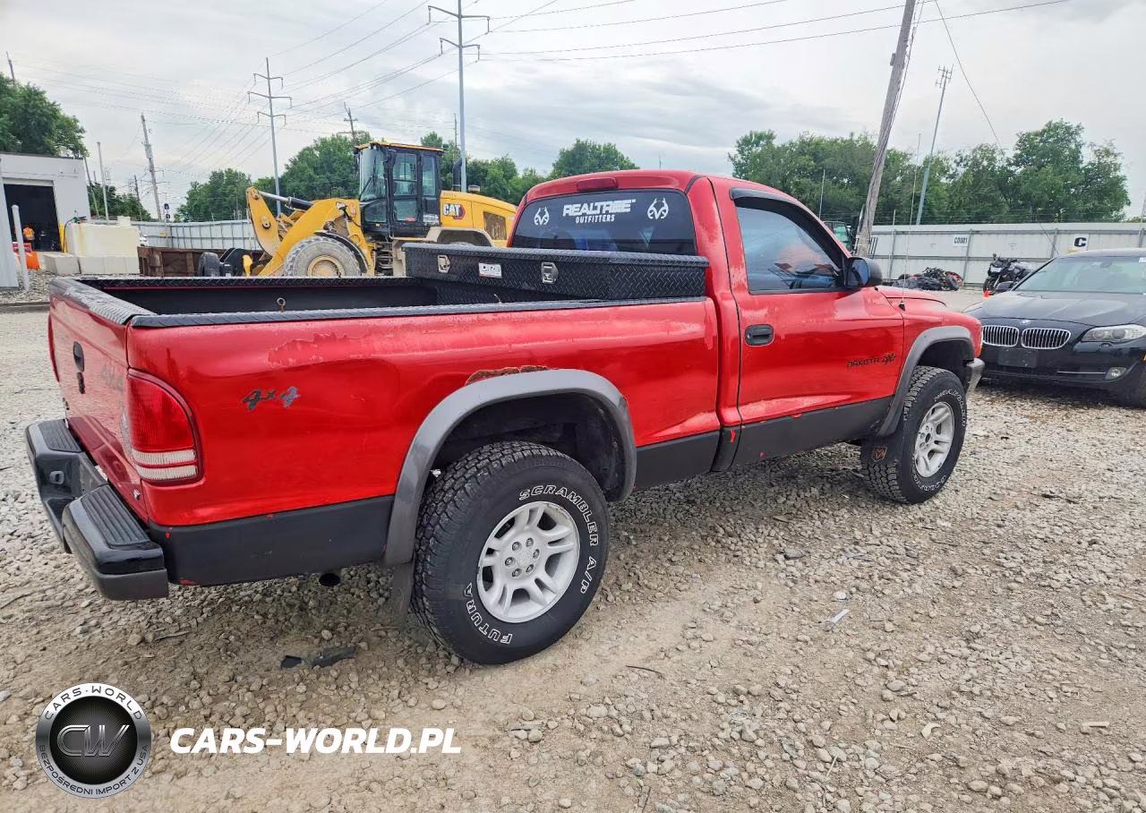 2002 Dodge Dakota Base VIN:1B7GG16X92S664776 - 3