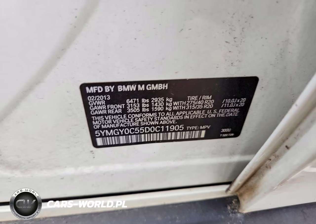 2013 BMW X5 M VIN:5YMGY0C55D0C11905 - 13