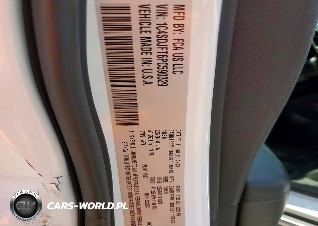 2023 Dodge Durango Pursuit-Enforcer VIN:1C4SDJFT6PC590329 - 14