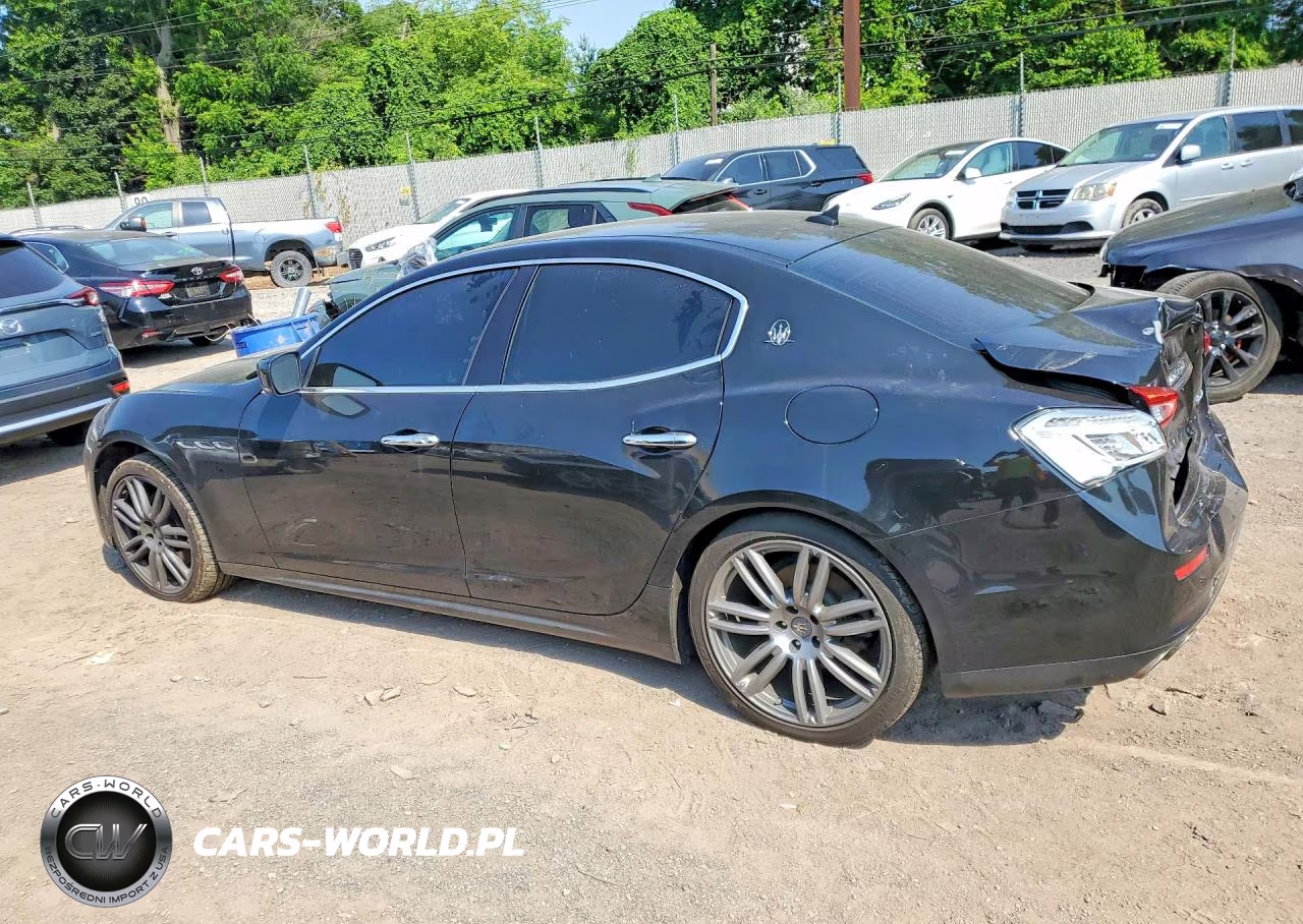 2014 Maserati Ghibli VIN:ZAM57XSA1E1123254 - 2