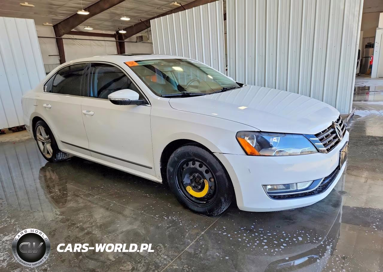 2012 Volkswagen Passat Sel VIN:1VWCN7A31CC041155 - 4