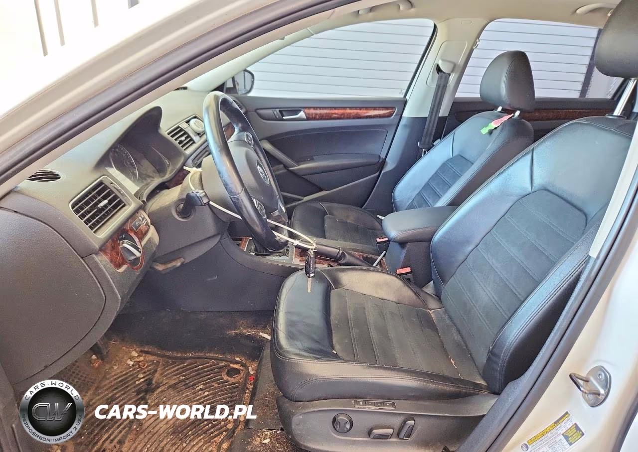 2012 Volkswagen Passat Sel VIN:1VWCN7A31CC041155 - 7