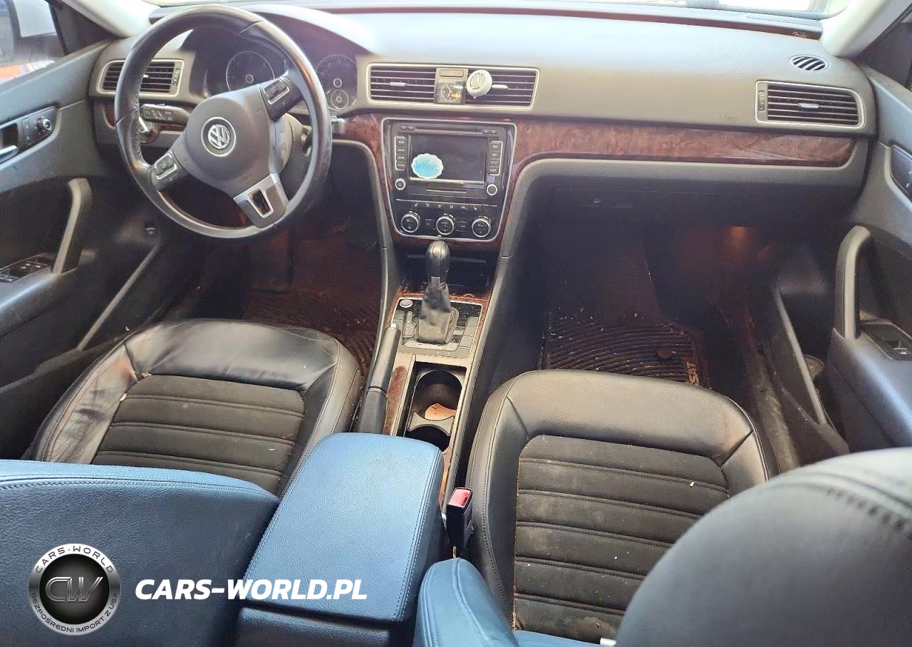 2012 Volkswagen Passat Sel VIN:1VWCN7A31CC041155 - 8
