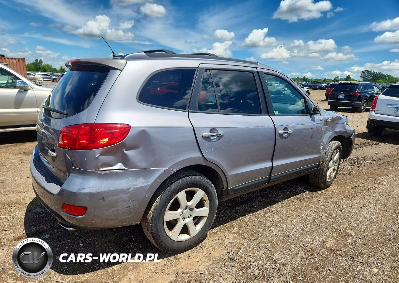 2007 Hyundai Santa Fe Se VIN:5NMSH13E17H066551 - 3