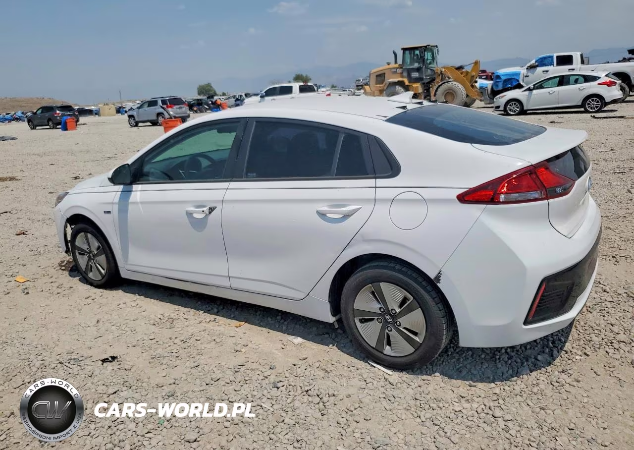 2017 Hyundai Ioniq Blue VIN:KMHC65LC0HU045602 - 2