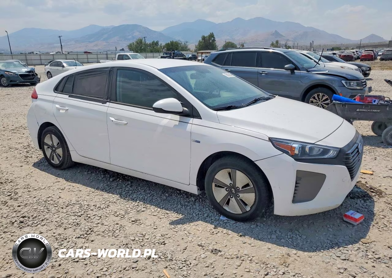 2017 Hyundai Ioniq Blue VIN:KMHC65LC0HU045602 - 4