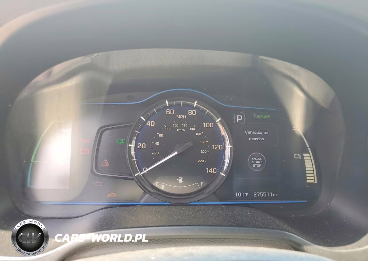 2017 Hyundai Ioniq Blue VIN:KMHC65LC0HU045602 - 9