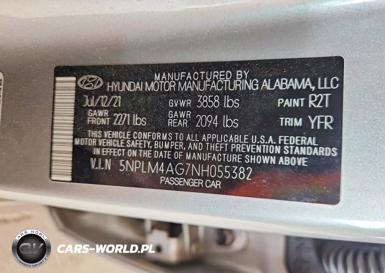 2022 Hyundai Elantra Sel VIN:5NPLM4AG7NH055382 - 12