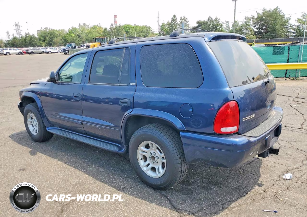 2002 Dodge Durango Slt VIN:1B4HS48N42F187650 - 2