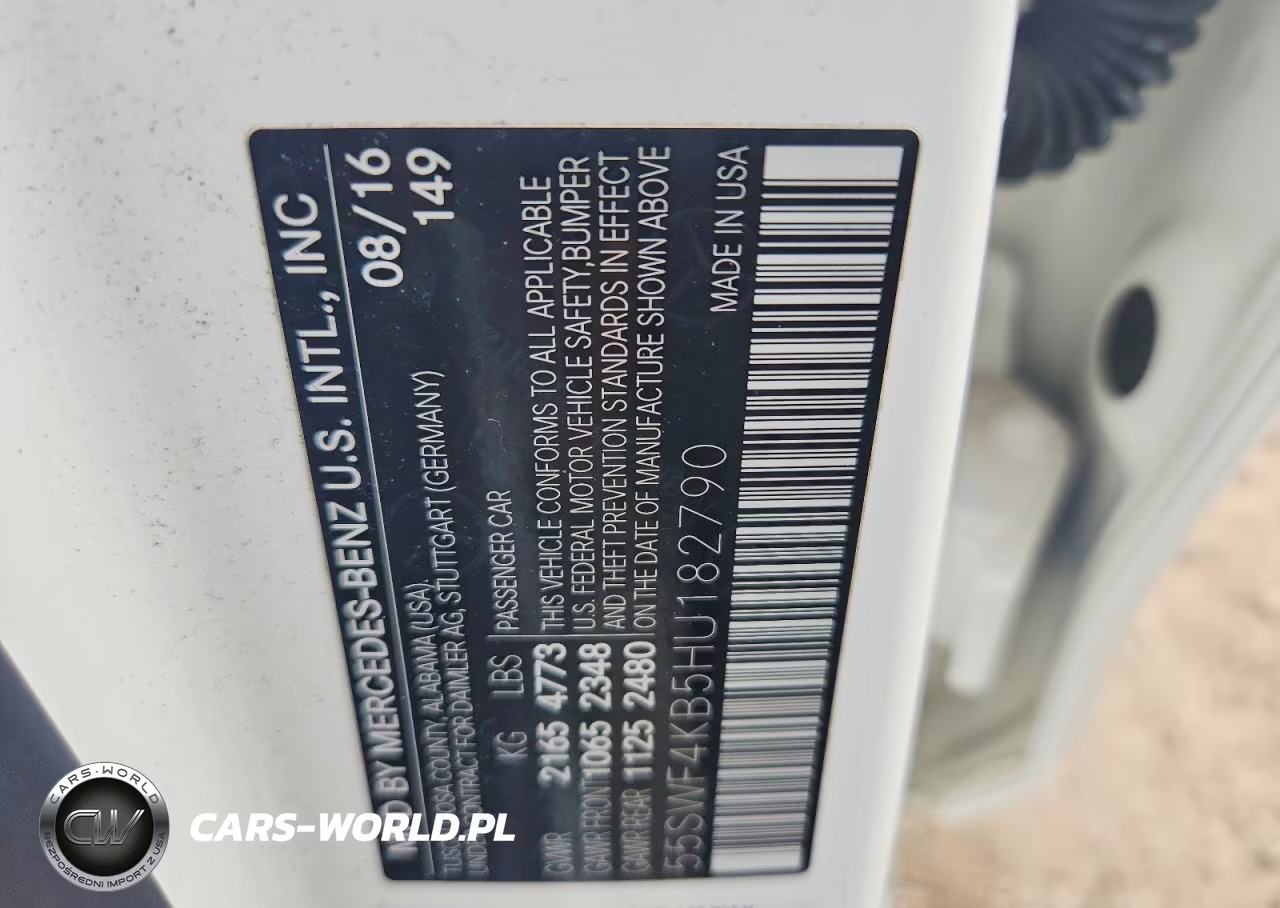 2017 Mercedes-Benz C 300 4Matic VIN:55SWF4KB5HU182790 - 12