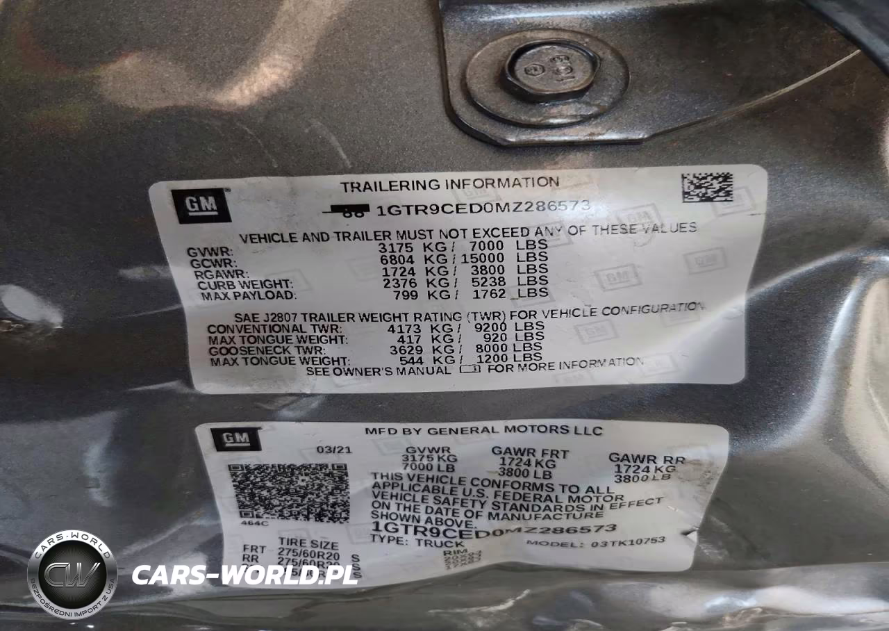 2021 GMC Sierra K1500 Elevation VIN:1GTR9CED0MZ286573 - 12