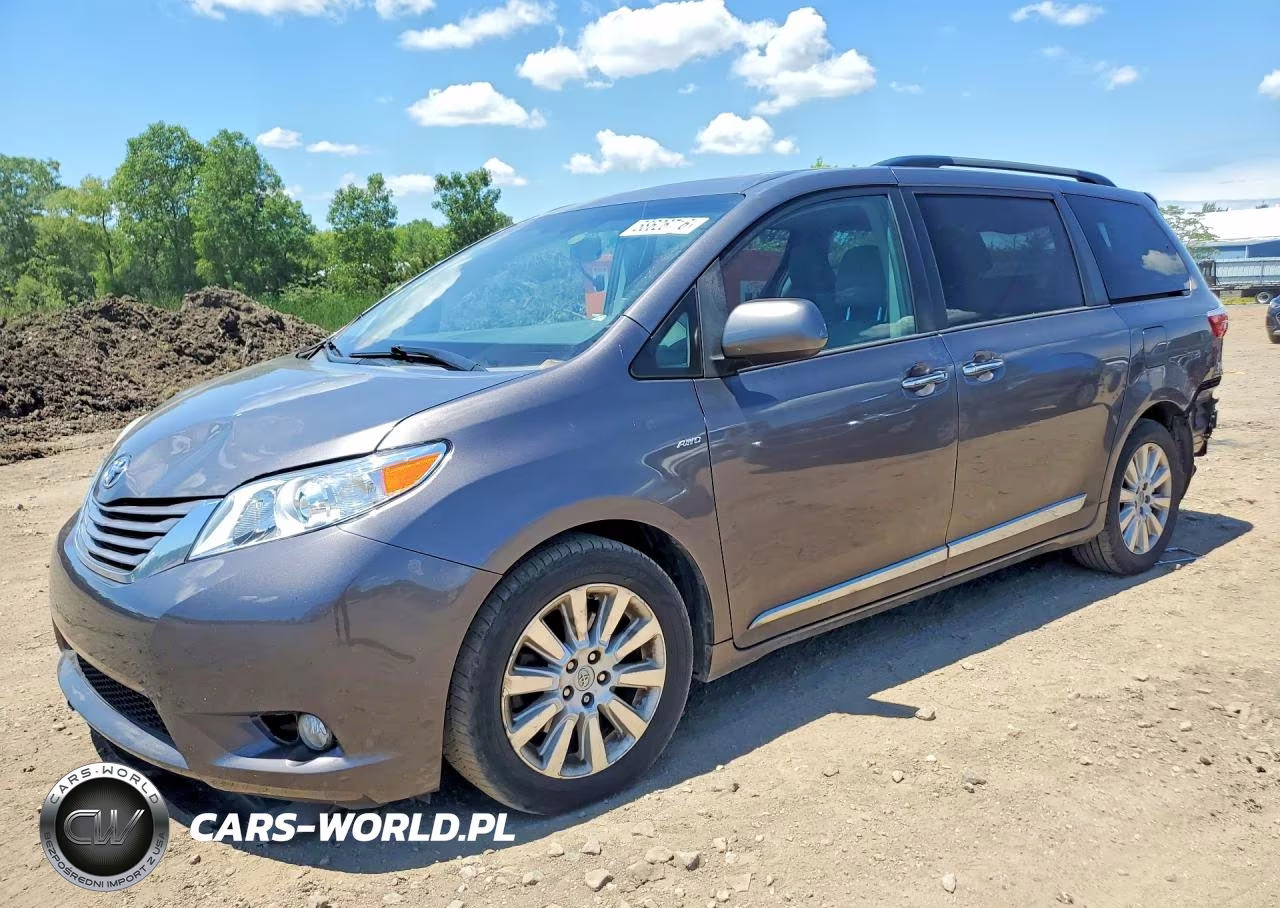 2016 Toyota Sienna Xle 7-Passenger