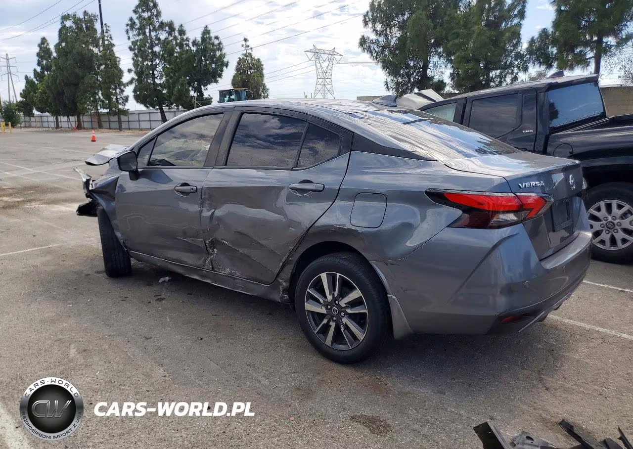 2021 Nissan Versa Sv VIN:3N1CN8EV5ML925418 - 2
