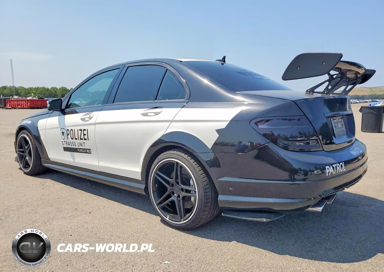 2010 Mercedes-Benz C 63 Amg VIN:WDDGF7HB6AF380140 - 2