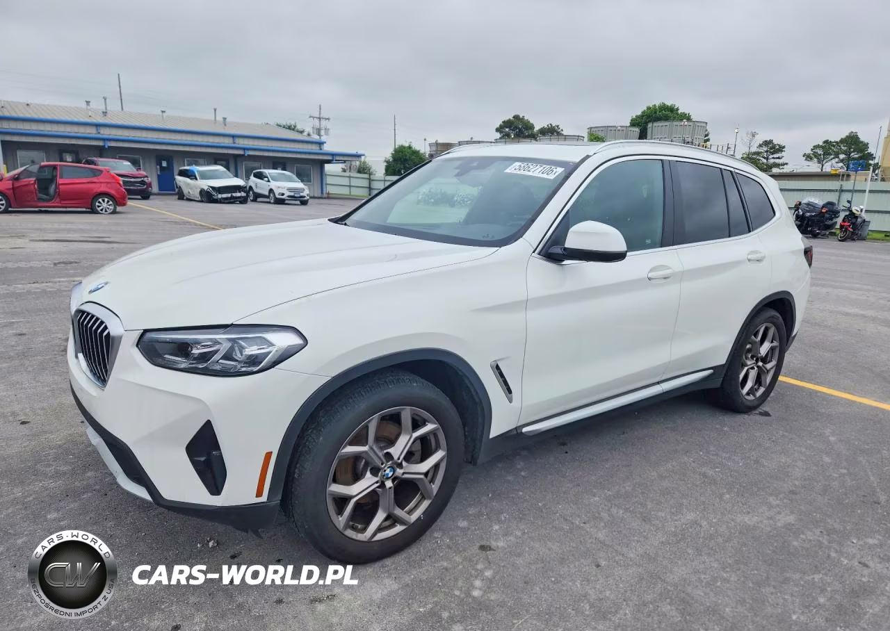 2022 BMW X3 xDrive30I VIN:5UX53DP04N9H43260 - 1