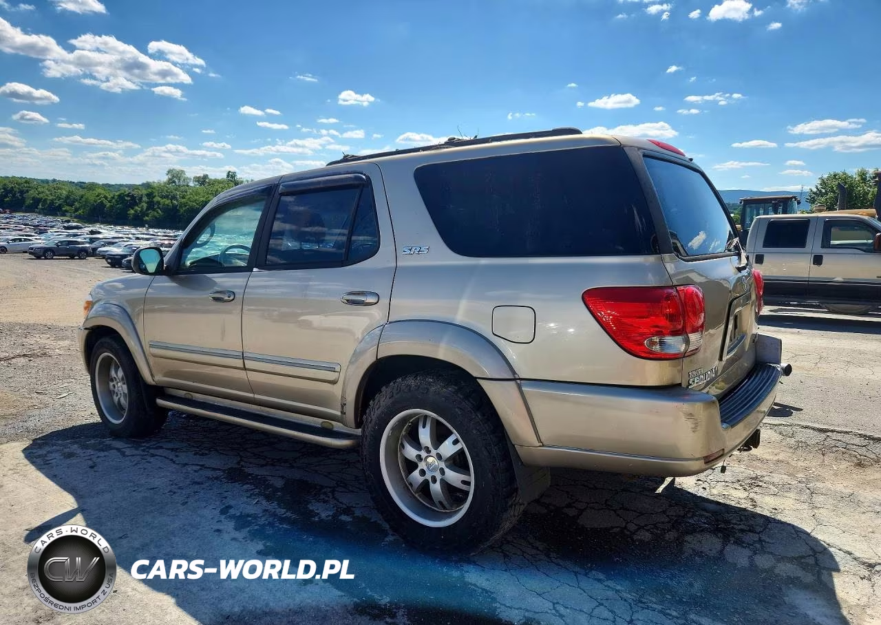2007 Toyota Sequoia Sr5 VIN:5TDZT34A07S291447 - 2