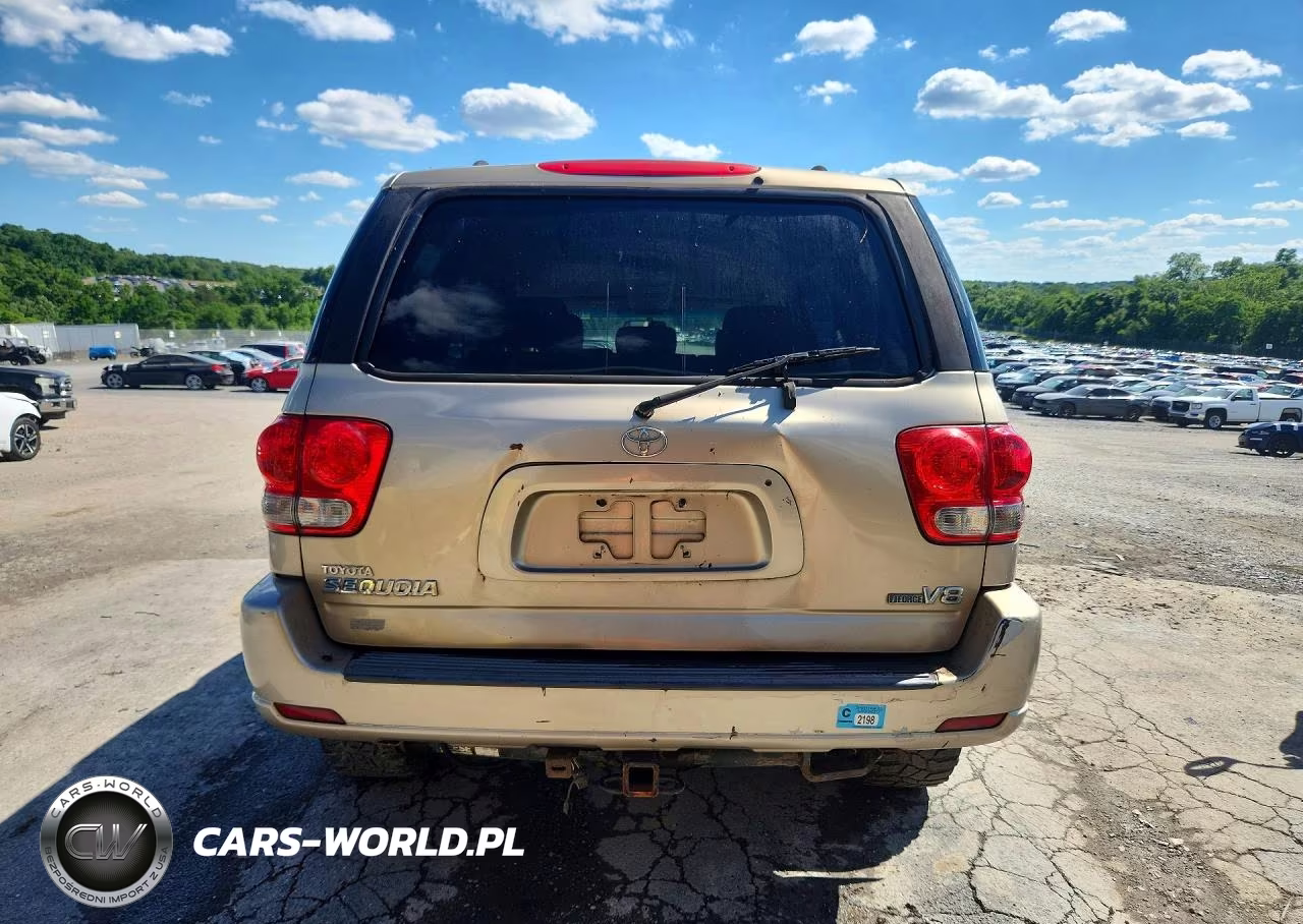 2007 Toyota Sequoia Sr5 VIN:5TDZT34A07S291447 - 6