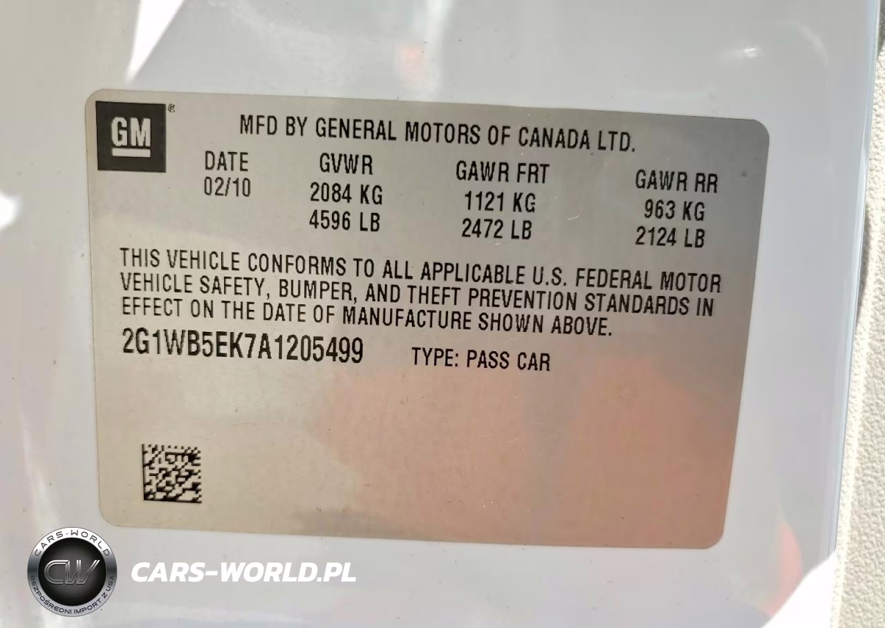 2010 Chevrolet Impala Lt VIN:2G1WB5EK7A1205499 - 12