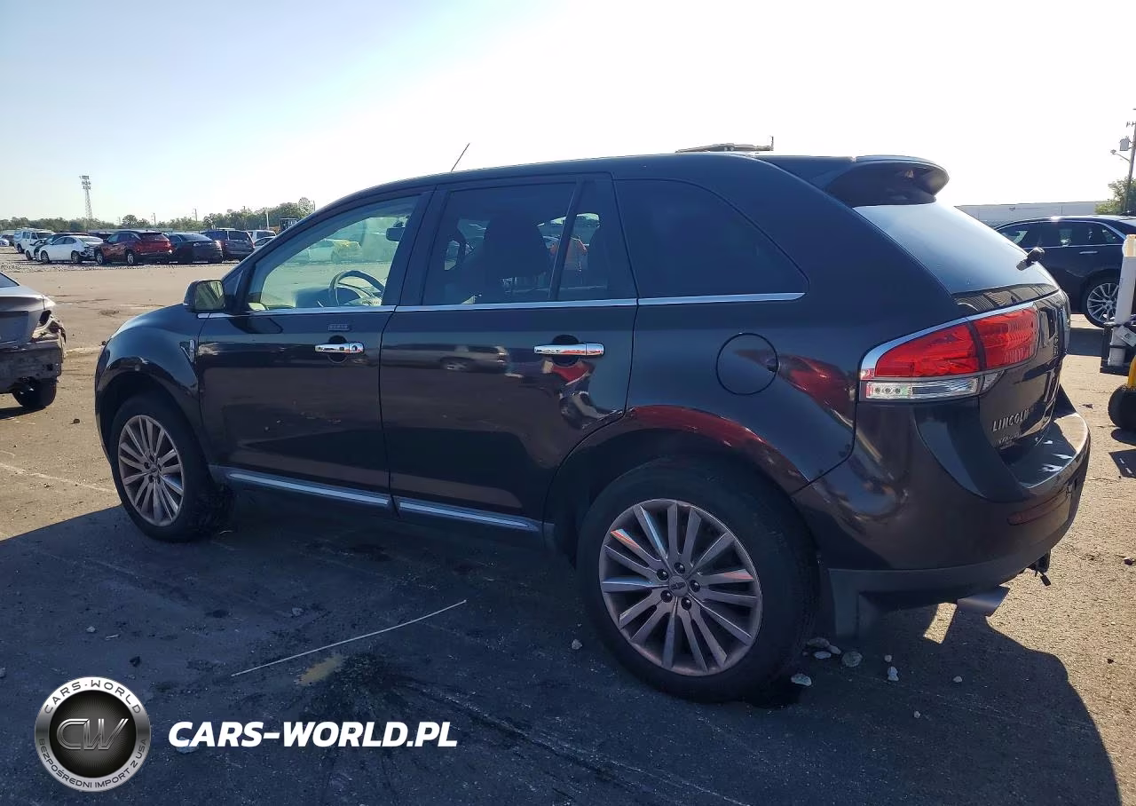 2014 Lincoln Mkx VIN:2LMDJ6JK9EBL17542 - 2