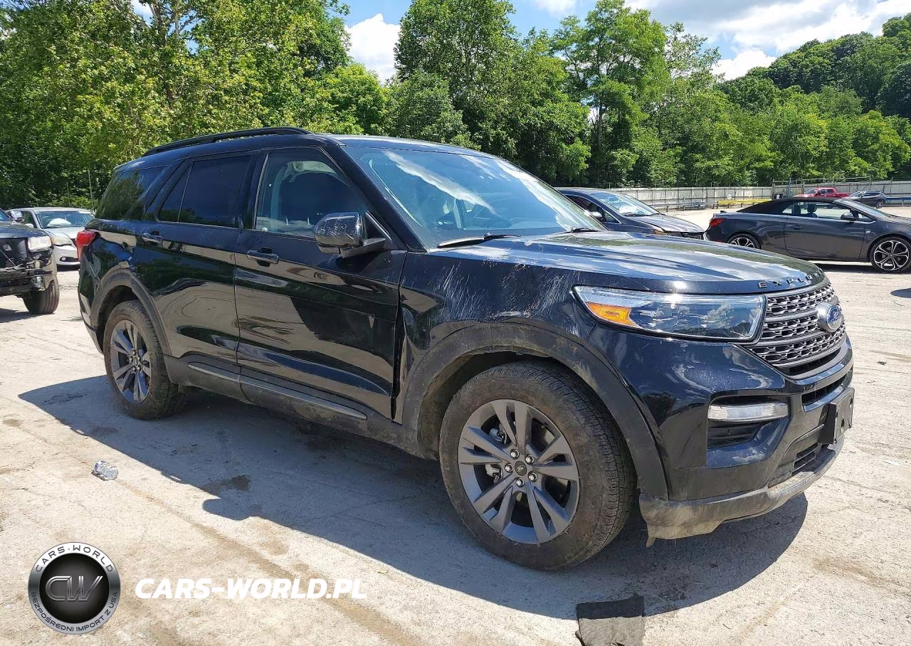 2022 Ford Explorer Xlt VIN:1FMSK8DH5NGC09603 - 4