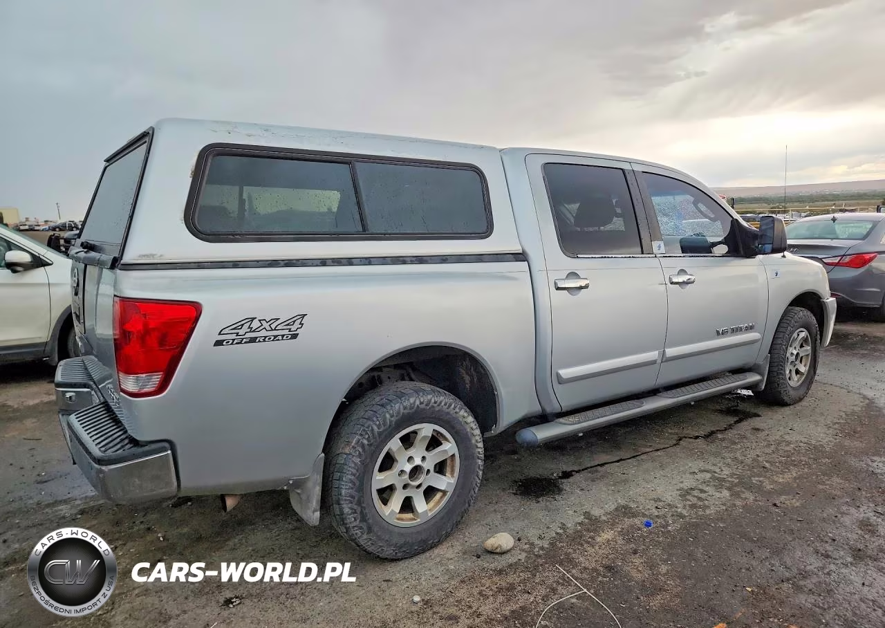 2006 Nissan Titan Xe Ffv VIN:1N6BA07B76N513154 - 3