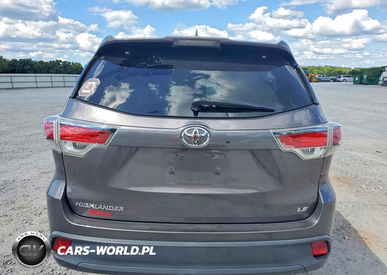 2016 Toyota Highlander Le Plus VIN:5TDZKRFH9GS120356 - 6